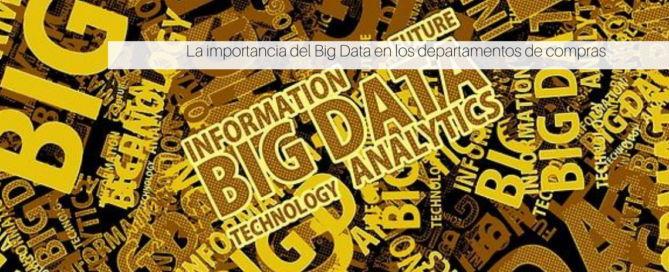Big Data en los departamentos de compras