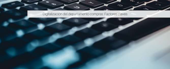 Digitalización del departamento compras
