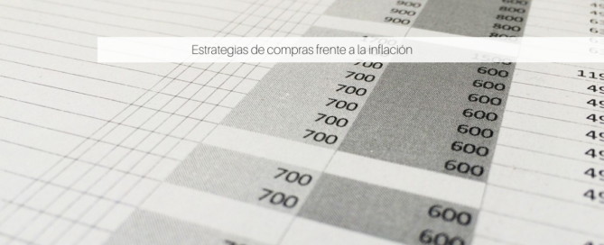 Estrategias de compras frente a la inflación