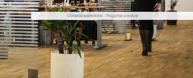 Compras sostenibles – Preguntas a realizar