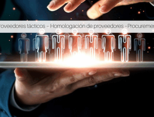 Proveedores tácticos – Homologación de proveedores –Procurement Topics