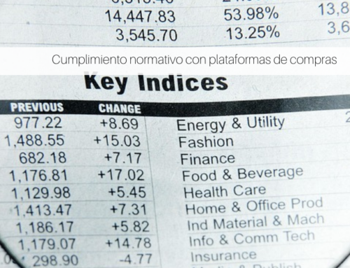 Cumplimiento normativo con plataformas de compras