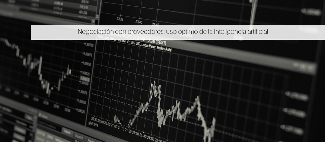 Negociación con proveedores: uso óptimo de la inteligencia artificial