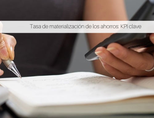 Tasa de materialización de los ahorros: KPI clave
